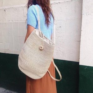Abaca Malinao Backpack - Natural